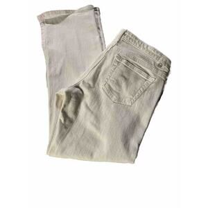 Adriano Goldschmied AG Jeans Women’s Size 29 “Angelina" White Petite Bootcut